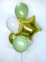 Фонтан из шаров на дембель