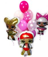 Кукла для девочек с гелием