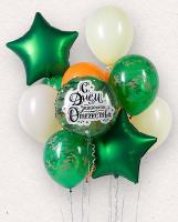 Воздушные шары на двадцать третье февраля