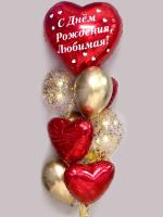 Фонтан с большим сердцем