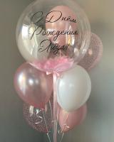 Нежный фонтан с баблсом 