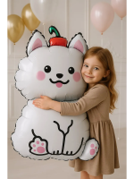 Фигура песик с гелием