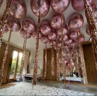 Зеркальный шар с дождиком