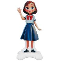 Фигура школьница фольга