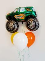 Фигура зеленая машина