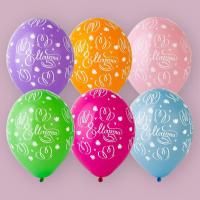 Шарики с рисунком на 8 марта